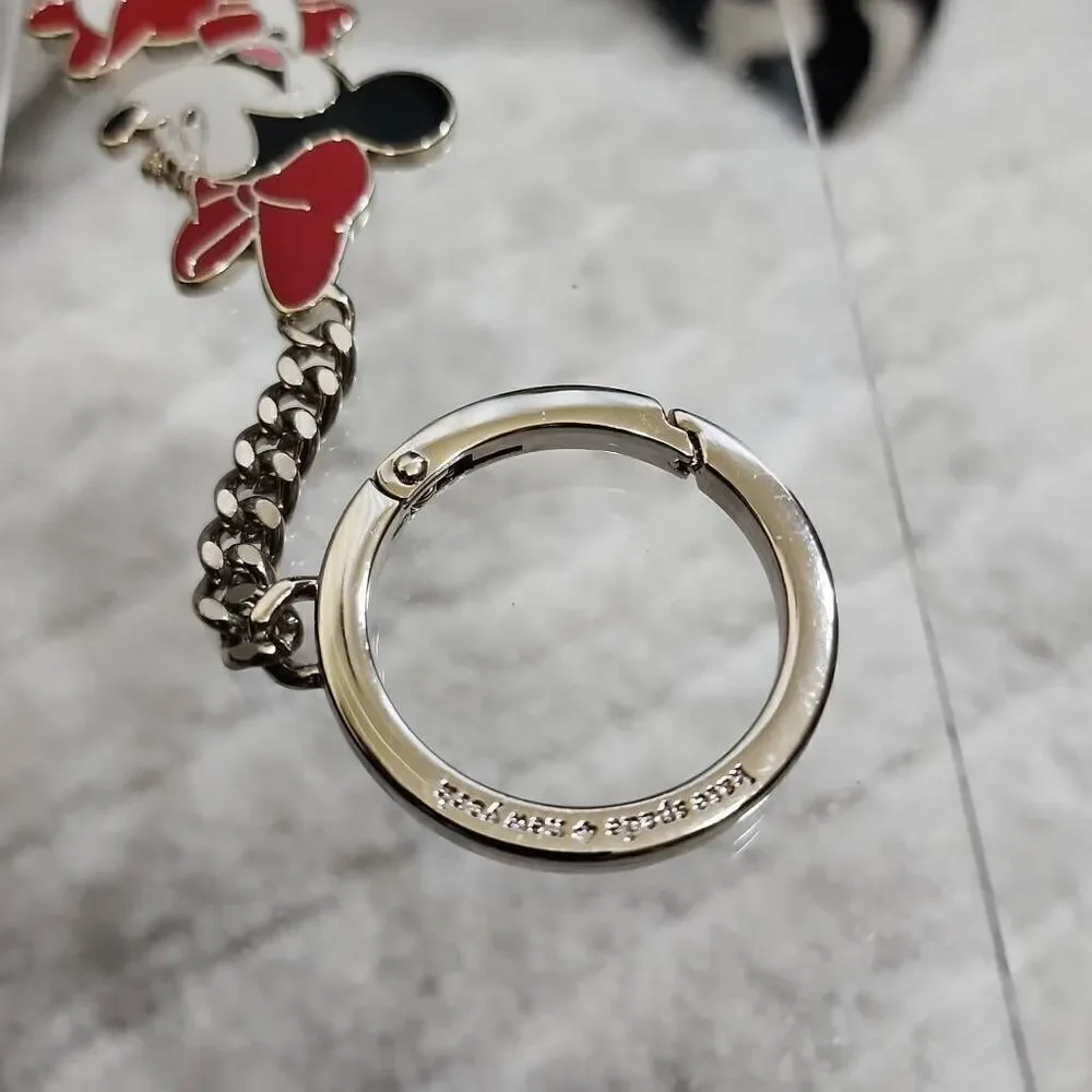 Kate Spade X Disney Minnie Mouse Metal Keyfob/bag Charm